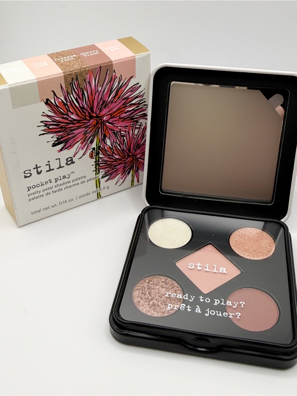 Stila Pocket Play Shadow Palette Pretty Petal | 5 Shade Eyeshadow Palette